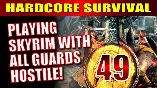 Skyrim AE Hardcore Survival Mode Walkthrough Part 49 - Daggers for Dollars