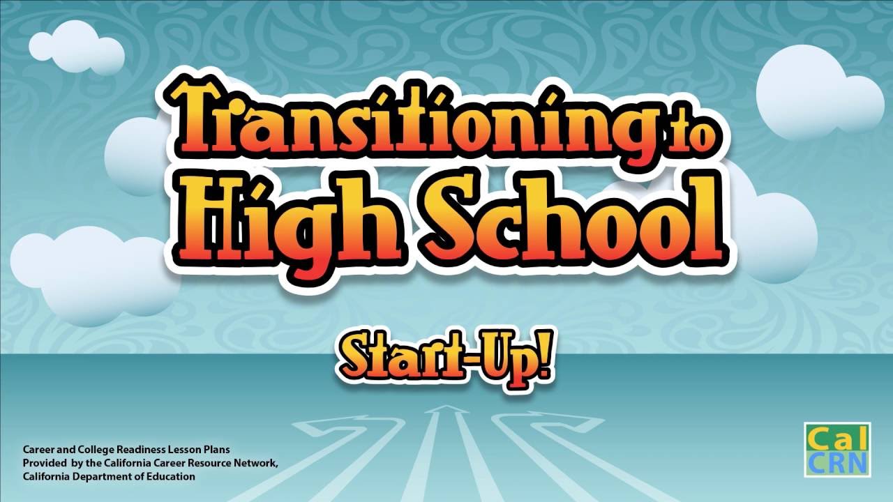 Transitioning To High School - YouTube