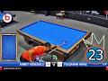 3 Cushion Billiards High RUN 23 TURKIYE RECORD TOLGAHAN KİRAZ !! 3 Bant Bilardo YÜKSEK SERİ 23 !!