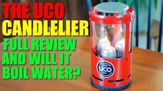 The UCO Candlelier - Does It REALLY Boil Water?