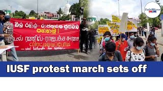 IUSF protest march sets off