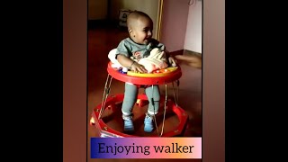 Funny cutebaby playing and enjoying in walker/Rayan Media/tamil #baby status videos