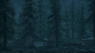 Skyrim - Forest Night Ambiance (crickets, frogs, white noise)