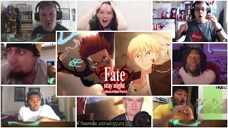 IT'S HERE!! SHIROU VS GILGAMESH Fate/Stay Night: Unlimited Blade Works S2 E12 | Reaction Mashup