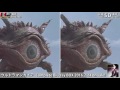 ultraman gaia sd vs hd comparation