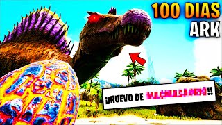 ​​SOBREVIVIENDO 100 DIAS en ARK Survival Evolved || ROBAMOS HUEVOS!!