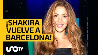 Shakira vuelve a Barcelona para entregarle los niños a Gerard Piqué