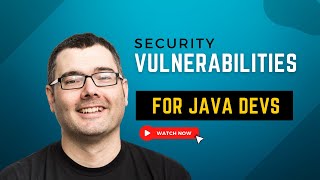 Brian Demers: Security Vulnerabilities for Java Developers