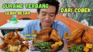 PENYETAN CAK GEPROT GURAME TERBANG 🌶 | KULINER HEMAT SURABAYA BARAT SAMBEL SEPUASNYA 😍