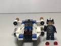 LEGO U-Wing Microfighter Stop Motion Build! 75160