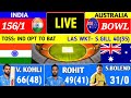 🔴live india vs australia odi squad 2025 live match score u0026 commentary ind vs aus live