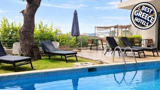 The H Experience - The Blue Lounge with Swimming pool | Porto Rafti, Greece | Hotel Review 🏨