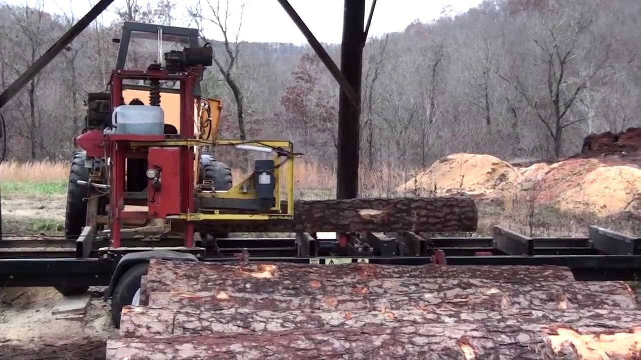 Timberking B-20 Sawmill - YouTube