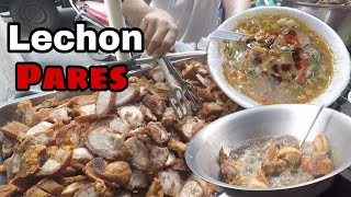 LECHON PARES ni LAKAY in CHINATOWN binondo, MANILA | FILIPINO street food