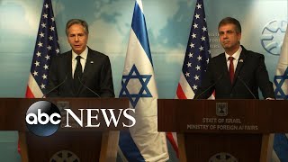 Blinken meets with Israeli foreign minister