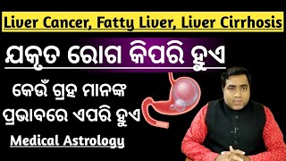 ଯକୃତ ରୋଗ l ଗ୍ରହ ମାନଙ୍କ ପ୍ରଭାବରେ ପେଟରେ ବିଭିନ୍ନ ରୋଗ l Liver cancer l Fatty liver l Medical Astrology