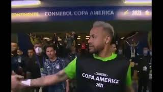 Neymar Meets Messi After 5 Years | Neymar vs Argentina 2021