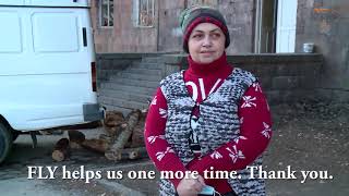 BRINING WARMTH IN THE COLD TO FAMILIES IN NEED IN VANADZOR, ARMENIA