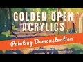 Exploring Golden Open Acrylics: Can They Replace Oils for Impressionist Landscapes?