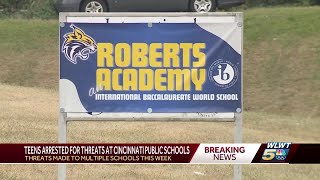 Police: 6 teenagers arrested in connection to threats made to Cincinnati schools