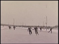 Nieuwjaarsdag bij schaatsbaan Thialf in Arnhem, 1940