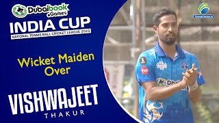 Vishwajeet Thakur - Wicket Maiden Over || India Cup 2023