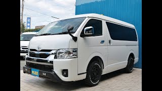 KT2358　７型新車　ハイエース　シートアレンジリラクシング　２WD　ワゴンGL　１０人乗り　FLEXアゲ系スタイルカスタム　フレックス熊本店　フルフラット　ベッドキット