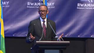 President Kagame speaks to thousands of Rwandans at Rwanda Day in Brussels, 10 June 2017 (Part 1/2)