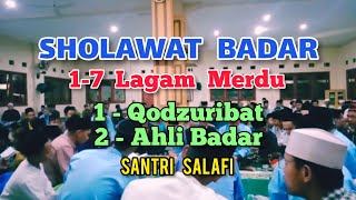 Download Mp3 🔴Sholawat ASMA BADAR 1-7 Full Lagam ( Santri Salafi ) Sunda‼️