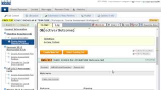 Taskstream Intermediate Pt. 1: Mapping Course Objectives to New ISLOs in Task Stream Tutorial
