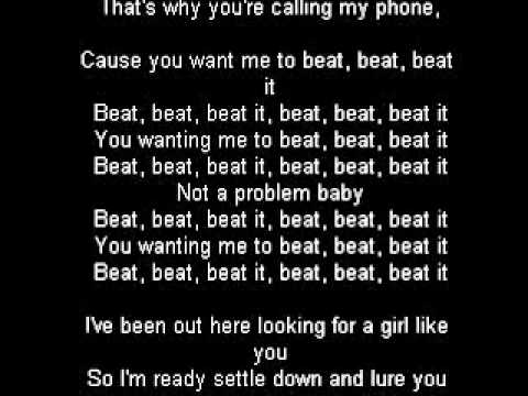 Sean Kingston Ft. Chris Brown & Wiz Khalifa - Beat It - Lyrics [HQ ...