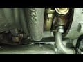 BMW 528i F10 Turbo Oil Return Line Bolts Location