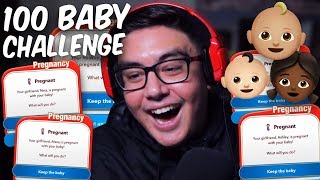I THINK WE BROKE A RECORD WITH THIS 100 BABY CHALLENGE IN BITLIFE | Bitlife ( Life Simulator)