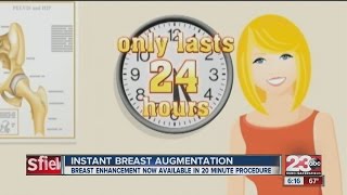 Instant Breast augmentation gaining popularity
