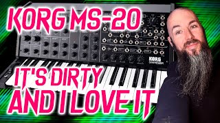 The Korg MS-20 Vintage Synthesizer is an Absolute MUST-HAVE (if you can afford it!) | Scum Night