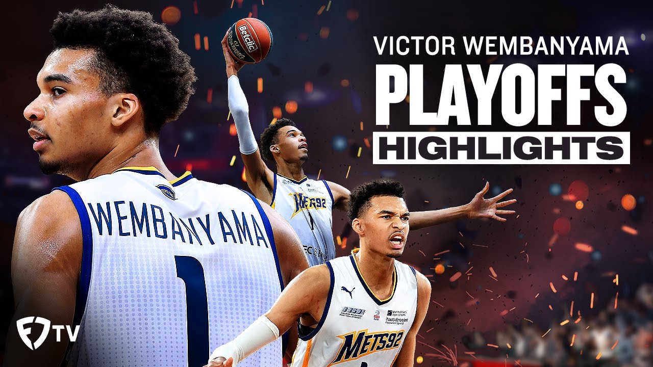 Victor Wembanyama BEST Playoffs Highlights FOR OVER 15 MINUTES! - YouTube