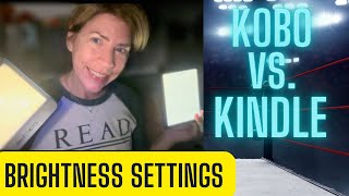 Kobo Vs. Kindle AT NIGHT  #kobo #kindle #e-reading