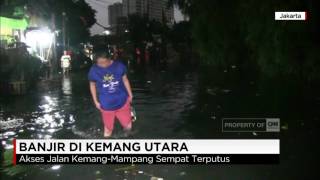 Banjir di Kemang Utara