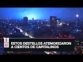 ¿Qué son las luces que se ven en el cielo durante los sismos?