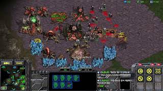 생각지도 못한 일이 발생해서 개빡겜 했네요;;;; Leto 스타팀플 헌터 Hunter TeamPlay StarCraft