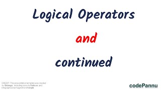 L1 - Wk 7 - V3 - Logical operators | Using AND operator for range | Python for students
