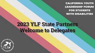 2023 YLF State Partners Welcome to Delegates