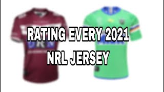 RATING EVERY 2021 NRL JERSEY