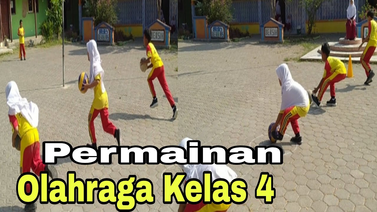 Olahraga Kelas 4 Permainan Kecepatan Dan Kerjasama - YouTube