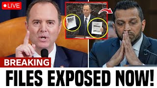 Adam Schiff Reads Secret Redacted Files Live — Kash Patel Loses Control
