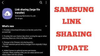 Samsung Link Sharing huge changes... Try This... #samsung#tips#pareshdalwadi