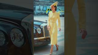 Kate Looks Lovely in a Yellow Dress for the Queen's Platinum Jubilee Service of Thanksgiving, 2022