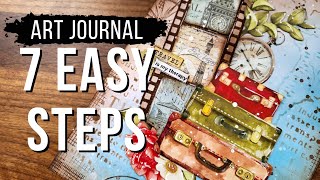 ART JOURNAL - 7 easy steps for beginners