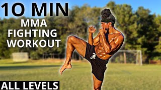 MMA Fighting Workout | 10 Min Routine For All Levels