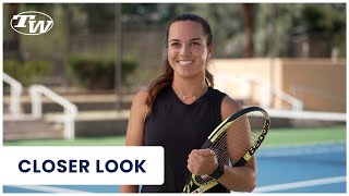 Take a closer look at Desirae Krawczyk's Tennis Gear: then & now (from juniors to WTA Pro Player) 🔥